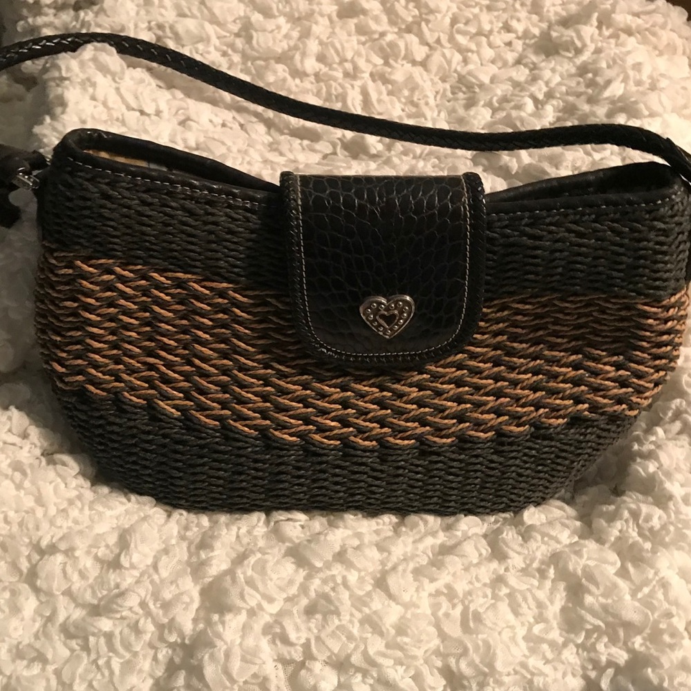 Brighton straw purse